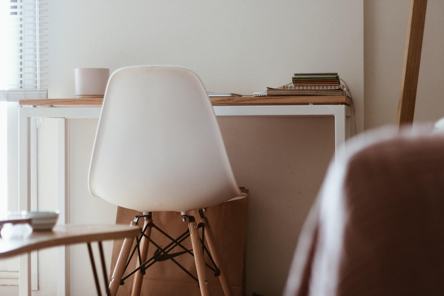 Eames® Molded Plastic Dowel-Leg Side Chair